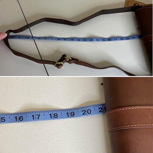 New Montana Hudson Mabel Handcrafted Leather Purse - Picture 15 of 15